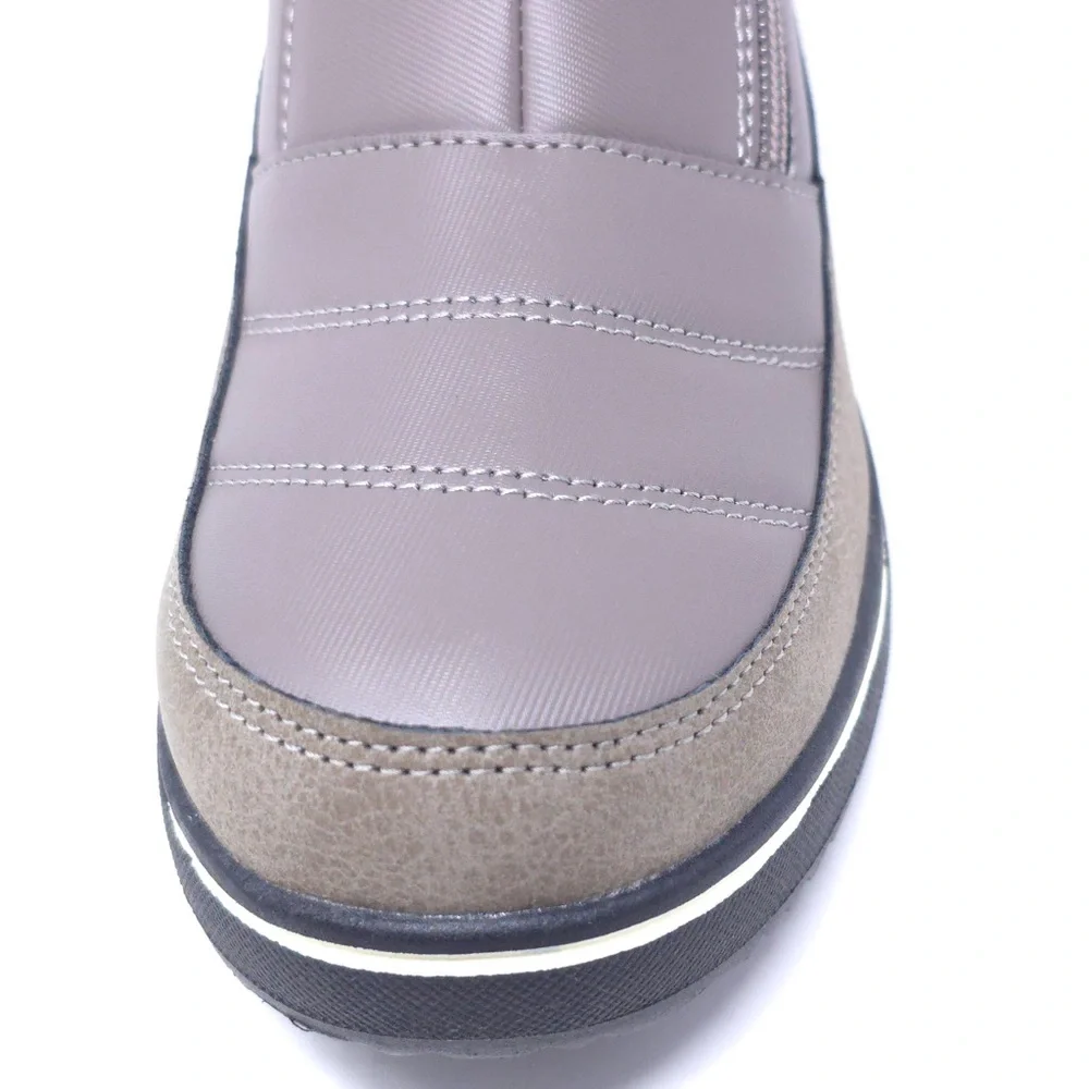 JBU by Jambu Women’s Snowbound Winter Boots Taupe Size 7 M Fleece Lined Zip - Picture 10 of 12